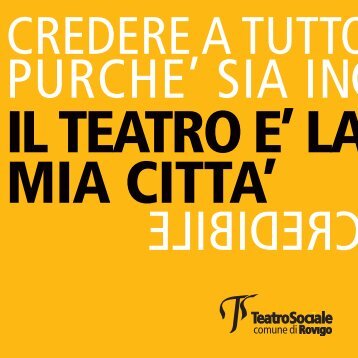 PURCHE' SIA INC CREDIBILE - Comune di Rovigo