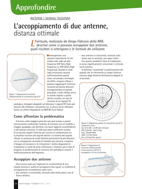 TV Digitale 1 - Sistemi Integrati