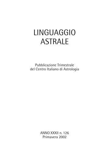 LINGUAGGIO ASTRALE - Dantevalente.it