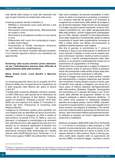 La Professione di Psicologo n. 3/2009 - Ordine Nazionale Psicologi