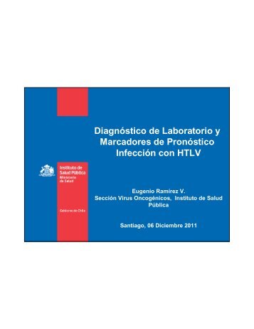 Infección con HTLV-I - Instituto de Salud Pública de Chile