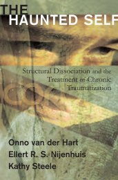 THE HAUNTED SELF - ONNO VAN DER HART PhD