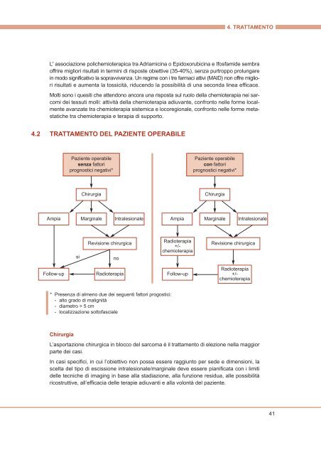 sarcomi dei tessuti molli nell'adulto - Sistema Nazionale Linee Guida