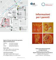 Informazioni per i parenti - Medizinische Universität Innsbruck