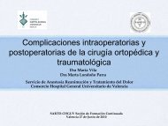 Protocolo de manejo complicaciones en cirugía ortopédica