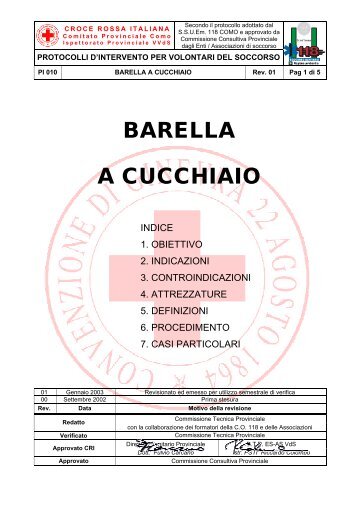 PI 010 - Rev. 1 - Barella a cucchiaio - Massimo Franzin