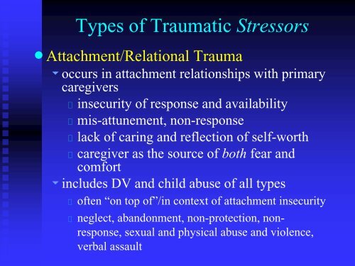 Transference, Countertransference, and Vicarious Traumatization in ...