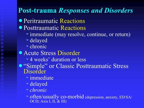 Transference, Countertransference, and Vicarious Traumatization in ...