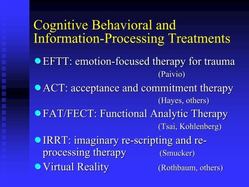 Transference, Countertransference, and Vicarious Traumatization in ...