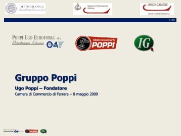 Ugo Poppi - Camera di Commercio di Ferrara
