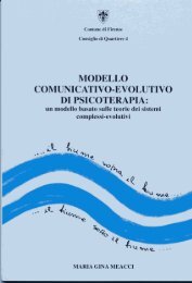 modello comunicativo-evolutivo di psicoterapia - Associazione Due ...