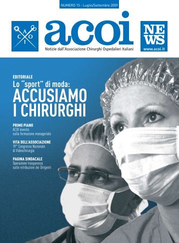 ACOINews Luglio-Settembre 2009