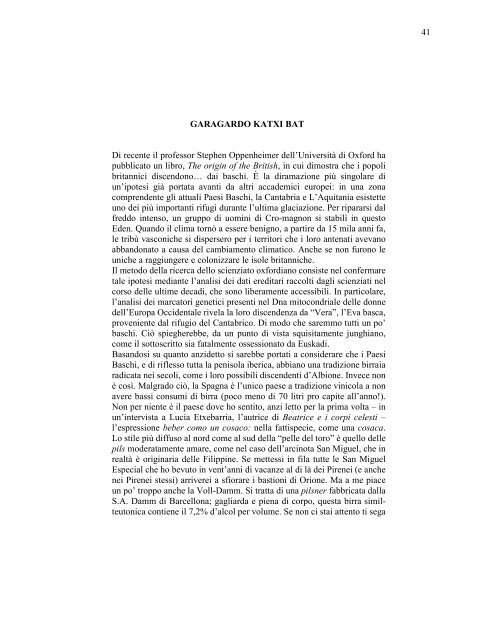 L'ultima birra e andiamo a casa (forse) (.pdf) - Maurizio Ferrarotti