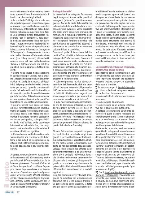 il punto - News facoltà