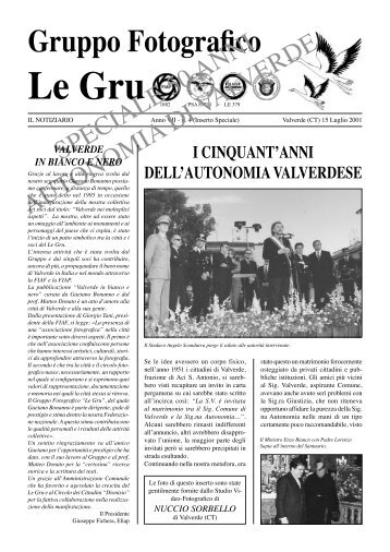 Luglio Inserto - Gruppo Fotografico Le Gru