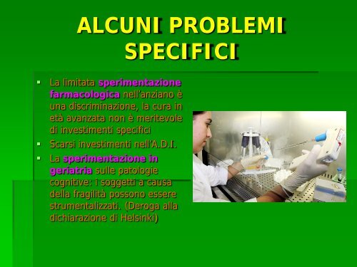 Bioetica e anziano fragile - Associazione Geriatri Extraospedalieri