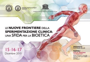 Le nuove frontiere della sperimentazione clinica - Unibioetica.it