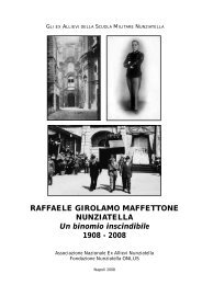 RAFFAELE GIROLAMO MAFFETTONE NUNZIATELLA Un binomio ...