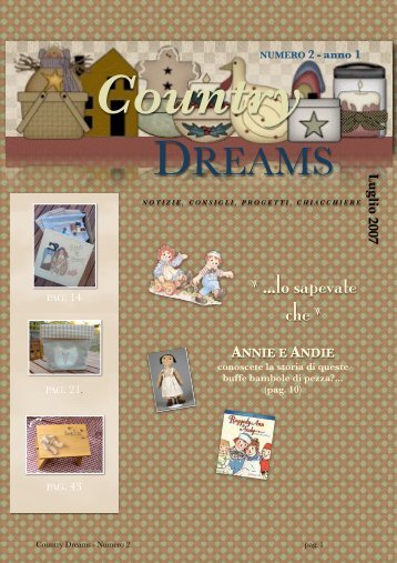 Country Dreams Numero 2 stampa - Country Painting