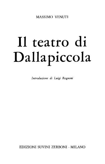 Il teatro di Dalla piccola