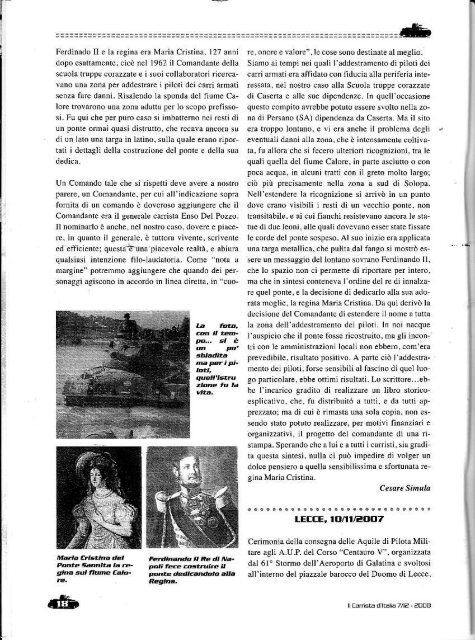 257 - Associazione Nazionale Carristi d'Italia