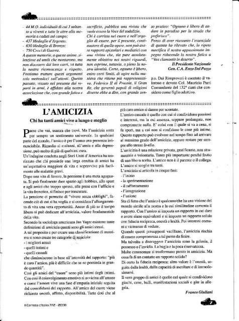 257 - Associazione Nazionale Carristi d'Italia