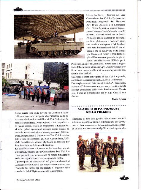 257 - Associazione Nazionale Carristi d'Italia