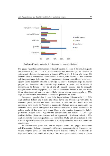 La didattica dell'italiano a studenti cinesi e il progetto Marco Polo ...