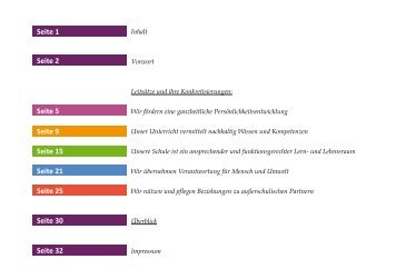 Wir unterstützen unsere Schülerinnen und Schüler in ihrer ...