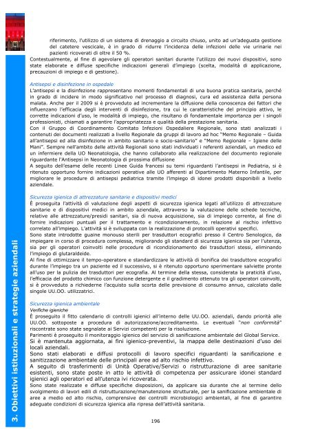 3. Obiettivi istituzionali e strategie aziendali - Azienda Ospedaliera ...