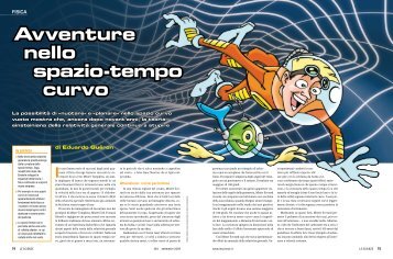 Avventure nello spazio-tempo curvo - Lezioni di fisica per gli allievi ...