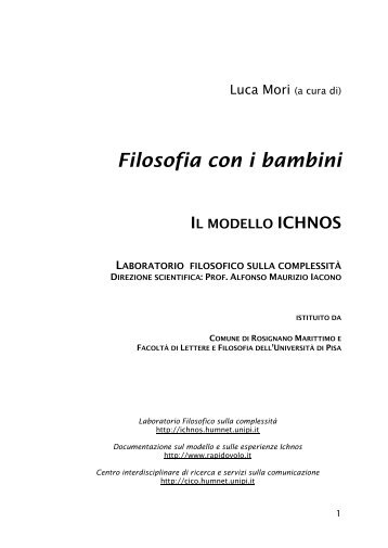 Filosofia con i bambini - Ichnos