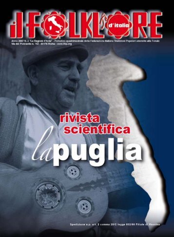 La Puglia - Federazione Italiana Tradizioni Popolari