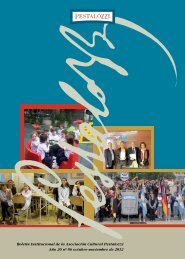 Edición noviembre 2012 (formato PDF; 5 MB) - Colegio Pestalozzi