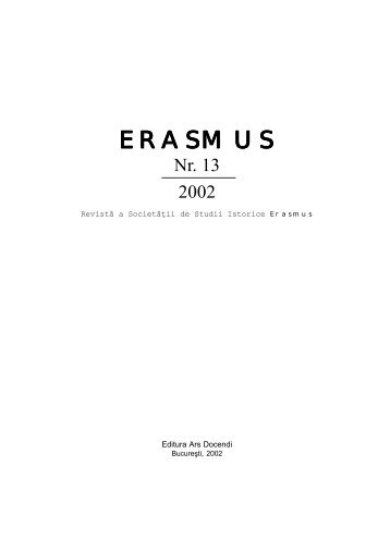 nr. 13/2002 - SSI Erasmus – ISHA Bucharest