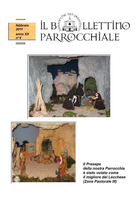 Febbraio - Parrocchia San Francesco di Lecco