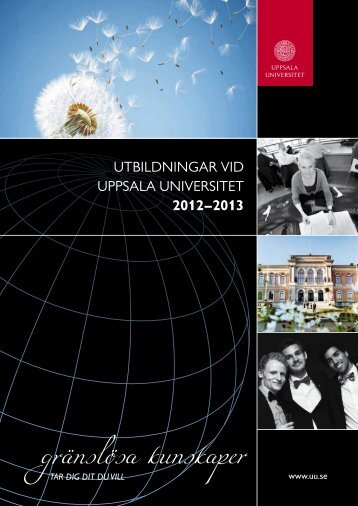 katalogen för 2012/2013 - Uppsala universitet