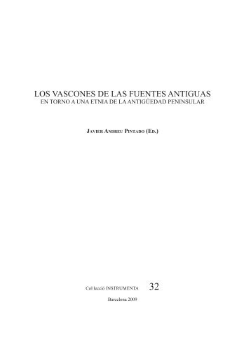 LOS VASCONES DE LAS FUENTES ANTIGUAS - Historia Antigua