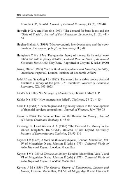 bain_y_howells__monetary_economics__policy_and_its_theoretical_basis