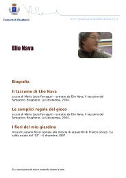 Elio Nava - Comune di Brugherio