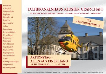 fachkrankenhaus kloster grafschaft - Schmallenberger Sauerland