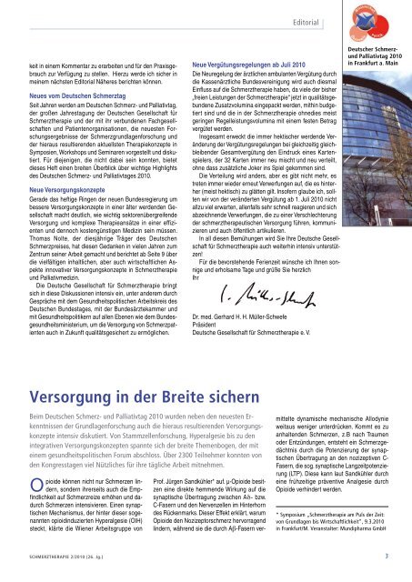 Schmerztherapie 2 / 2010 - Schmerz Therapie Deutsche ...