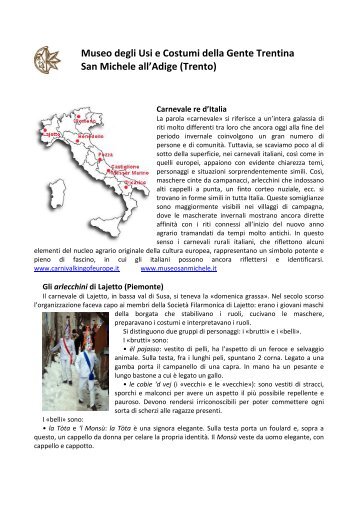 Carnevale re d'Italia.pdf - Carnival King of Europe
