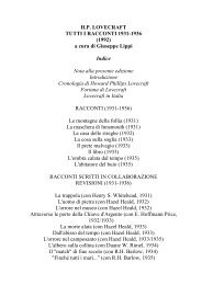 La Casa infestata: Ho visto un lampo di luce, grande e pale, 1896