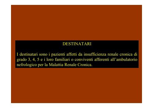 Lo Psicologo in Nefrologia con l'ambulatorio MAREA - Centro di ...