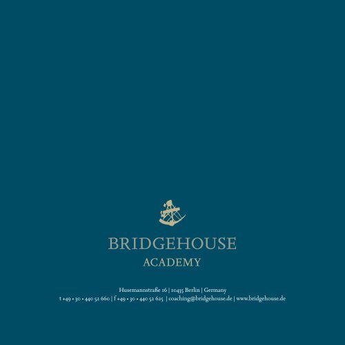 Coach - Bridgehouse