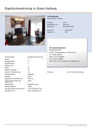 Eigentumswohnung in Essen-Kettwig, Volckmarstraße  Wohnung 8