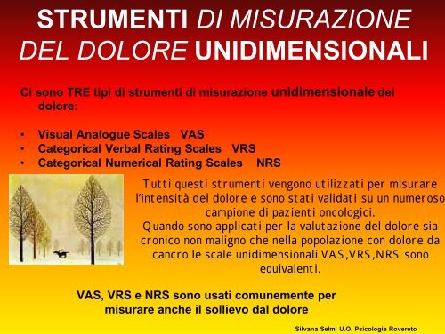 Dal dolore alla sofferenza-SELMI