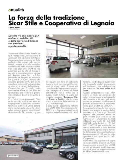 Numero 2 - 2011 Primavera - Cooperativa Agricola di Legnaia