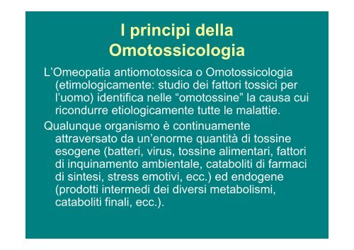 Medicina Biologica - Omceomb.it